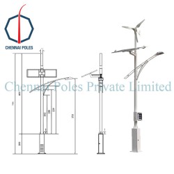 Solar Lighting Pole